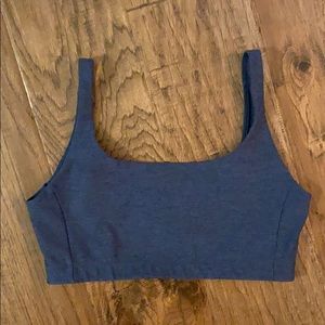 Outdoor voices bra navy